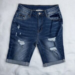 Chic Denim Blue‎ Shorts